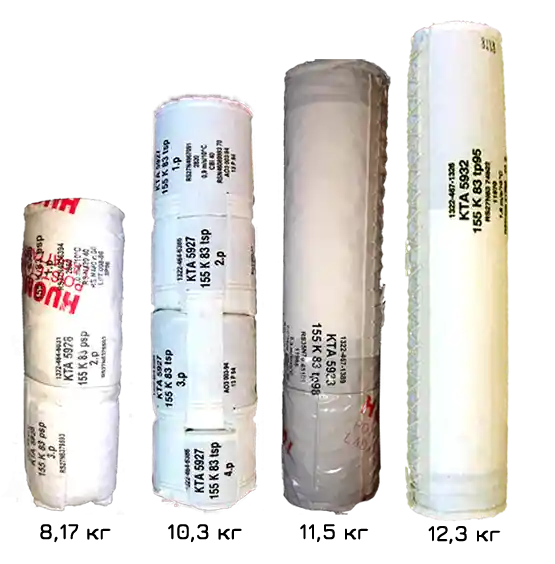 projectile charge KTA 5927, KTA 5928, KTA 5932, KTA 5933