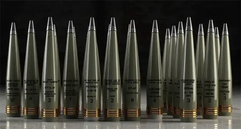 All EU-made projectiles – 155 mm caliber